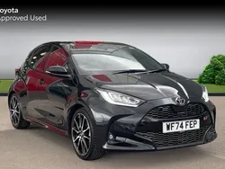 Eclipse black Used 2024 Toyota Yaris Hybrid Sport | £22,990 (A bit pricey)