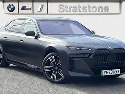 Grey Used 2023 BMW i7 M Sport Sedan | £74,450 (Fair price)