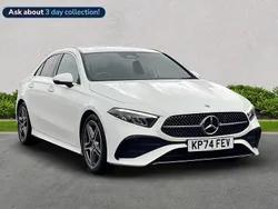White Used 2024 Mercedes A200 Executive Sedan | £27,135 (Expensive)