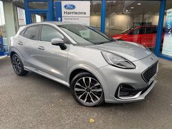 Silver Used 2023 Ford Puma ST-Line Hatchback | £22,995 (Expensive)