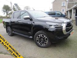 Black Used 2021 Toyota HiLux Pickup | £20,950 (Super price)