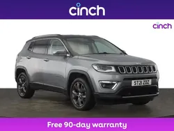 Grey Used 2021 Jeep Compass Limited SUV | £14,949 (Fair price)