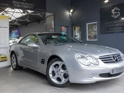 Iridium silver Used 2003 Mercedes SL350 Cabriolet | £10,990 (Expensive)