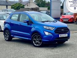Blue Used 2022 Ford Ecosport ST-Line SUV | £12,499 (Fair price)