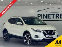 White Used 2021 Nissan Qashqai N-Motion SUV | £14,299 (Fair price)