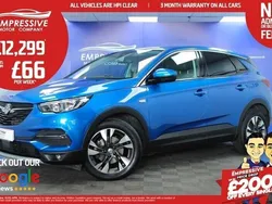 Blue Used 2018 Vauxhall Grandland X Sport SUV | £12,299 (Fair price)