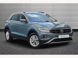 Petrol blue Used 2022 VW T-Roc Life SUV | £16,950 (Fair price)