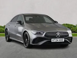 Grey Used 2024 Mercedes CLA220 AMG Line Premium Plus Sedan | £32,416 (Fair price)