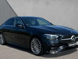 Black Used 2024 Mercedes C300e AMG Line Premium Sedan | £37,579 (Fair price)