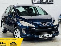 Blue Used 2010 Peugeot 308 S Hatchback | £2,500 (Fair price)