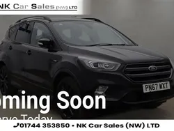 Black Used 2017 Ford Kuga ST-Line SUV | £10,750 (Fair price)