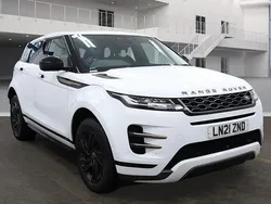 White Used 2021 Land Rover Range Rover evoque R-Dynamic Estate | £19,500 (Fair price)