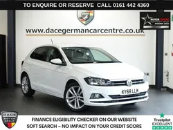 White Used 2018 VW Polo SEL Hatchback | £11,590 (Fair price)