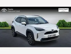White Used 2024 Toyota Yaris Hybrid Design Hatchback | £20,831 (Expensive)