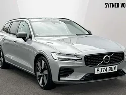 Grey Used 2024 Volvo V60 Plus Estate | £39,750 (Expensive)