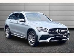 Silver Used 2022 Mercedes GLC220 AMG Line Premium SUV | £28,695 (Fair price)