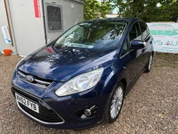 Blue Used 2013 Ford C-MAX Titanium MPV | £4,495 (Fair price)