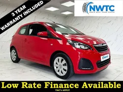 Red Used 2017 Peugeot 108 Active Hatchback | £5,795 (Fair price)