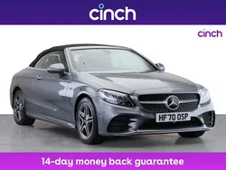 Grey Used 2020 Mercedes C200 AMG line Cabriolet | £20,049 (Fair price)