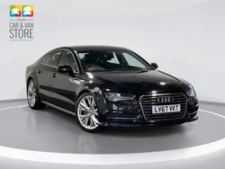 Black Used 2017 Audi A7 Black Edition Hatchback | £17,399 (Fair price)