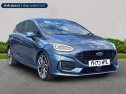Blue Used 2023 Ford Fiesta ST-Line X Hatchback | £16,695 (A bit pricey)