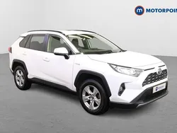 White Used 2020 Toyota RAV4 Hybrid SUV | £20,899 (Super price)