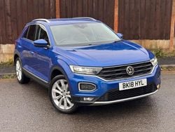 Blue Used 2018 VW T-Roc SEL SUV | £12,745 (A bit pricey)
