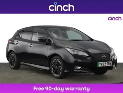 Black Used 2022 Nissan Leaf Tekna Hatchback | £10,999 (Fair price)