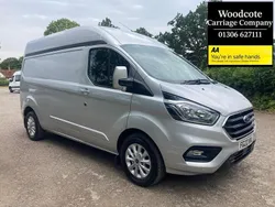 Silver Used 2022 Ford Transit Custom Limited | £14,995 (Fair price)