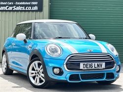 Blue Used 2016 Mini Cooper Hatch Hatchback | £6,995 (Fair price)