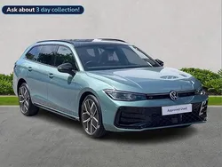 Green Used 2025 VW Passat R-line Estate | £44,360