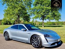 Silver Used 2021 Porsche Taycan Performance Package Sedan | £44,500 (Fair price)