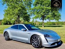 Silver Used 2021 Porsche Taycan Performance Package Sedan | £44,500 (Fair price)