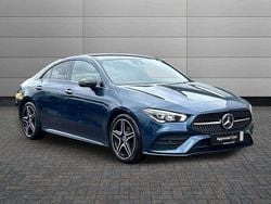 Blue Used 2023 Mercedes CLA180 AMG Line Premium Sedan | £26,495 (Fair price)
