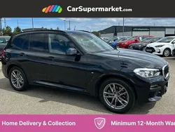 Black Used 2021 BMW X3 M Sport SUV | £24,376 (Good price)