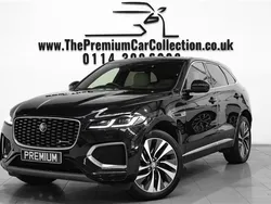 Santorini black Used 2021 Jaguar F-Pace R-Dynamic SUV | £30,980 (Fair price)