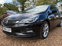Black Used 2017 Vauxhall Astra SRi Hatchback | £4,795 (Fair price)