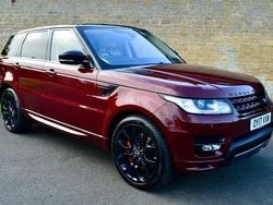 Red Used 2017 Land Rover Range Rover Sport Autobiography Dynamic SUV | £24,495 (Super price)