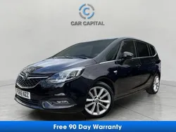 Black Used 2016 Vauxhall Zafira Tourer Elite MPV | £3,490 (Fair price)