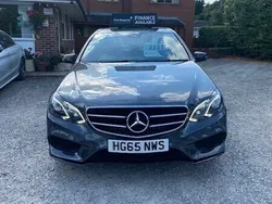 Grey Used 2015 Mercedes E220 AMG Sedan | £8,799 (Fair price)