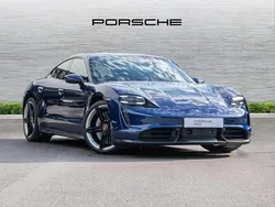 Blue Used 2021 Porsche Taycan Sedan | £64,995 (Good price)