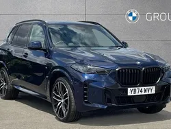 Blue Used 2024 BMW X5 M Sport SUV | £66,793 (A bit pricey)
