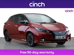 Red Used 2022 Nissan Leaf N-Connecta Hatchback | £10,799 (Fair price)
