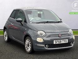 Grey Used 2018 Fiat 500 Lounge Hatchback | £7,299 (Fair price)
