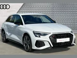 White Used 2024 Audi S3 Black Edition Hatchback | £39,248 (Fair price)