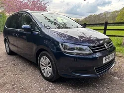Blue Used 2016 VW Sharan SE MPV | £10,750 (Fair price)