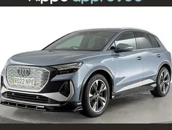 Blue Used 2022 Audi Q4 e-tron S-Line SUV | £26,420