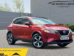 Red Used 2022 Nissan Qashqai N-Connecta SUV | £16,390 (Good price)