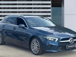 Blue Used 2021 Mercedes A180 Executive Hatchback | £20,434 (Fair price)