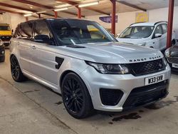 Silver Used 2017 Land Rover Range Rover Sport SVR SUV | £32,500 (Super price)